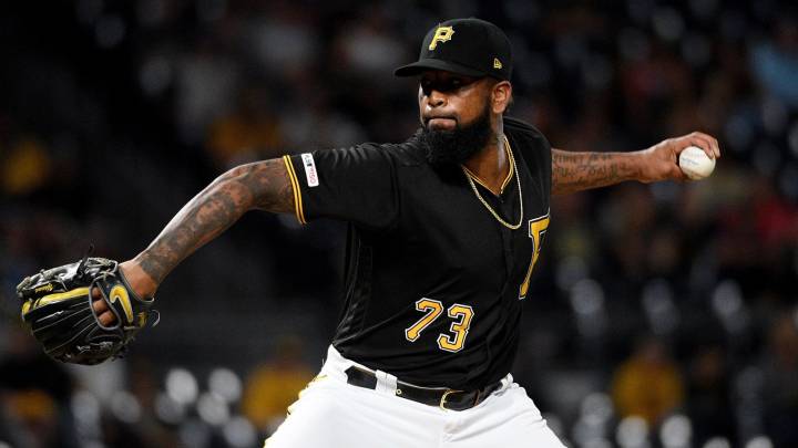 Felipe Vázquez con Pirates