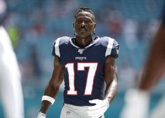 Nike se deshace del receptor de Patriots, Antonio Brown