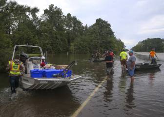 Tormenta Imelda dejó dos muertos por inundaciones