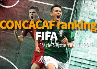 México y USA lideran el ranking de la FIFA en CONCACAF