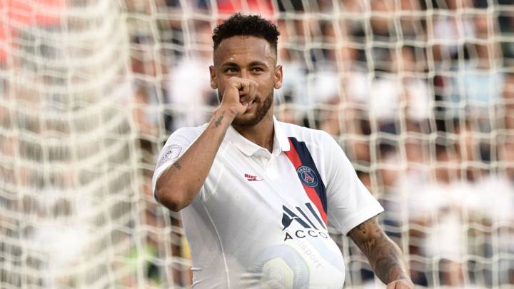 El brasileño hizo su segundo gol de la temporada y le dio la victoria al Paris Saint-Germain en casa de Olympique de Lyon.