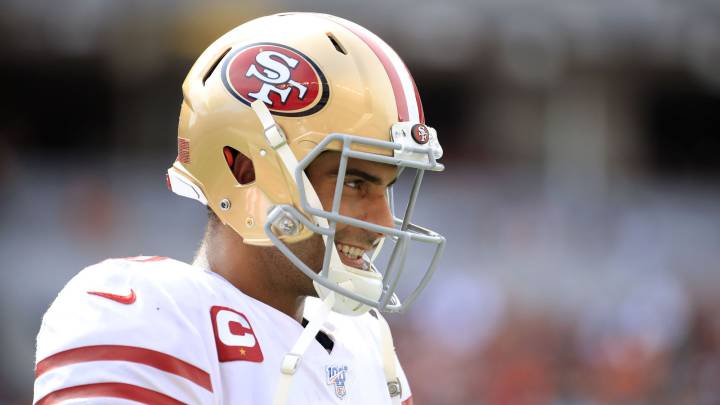 Jimmy Garoppolo con 49ers