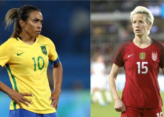Marta asegura que Rapinoe debe ganar el The Best