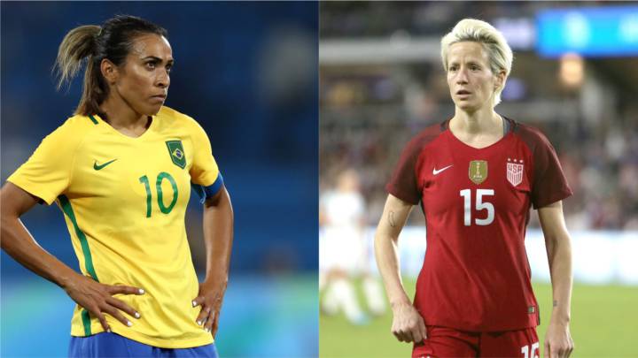 Marta asegura que Megan Rapinoe debe ganar el The Best