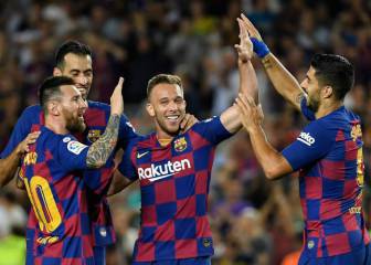 Tremendo golazo de Arthur Melo para poner el segundo