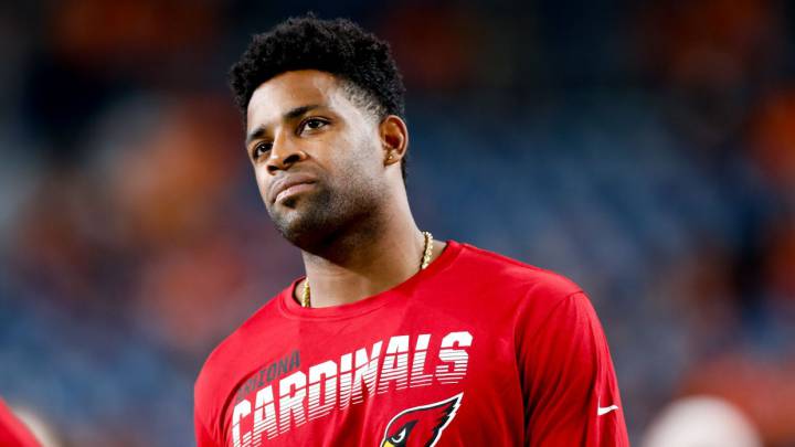 Michael Crabtree con Cardinals