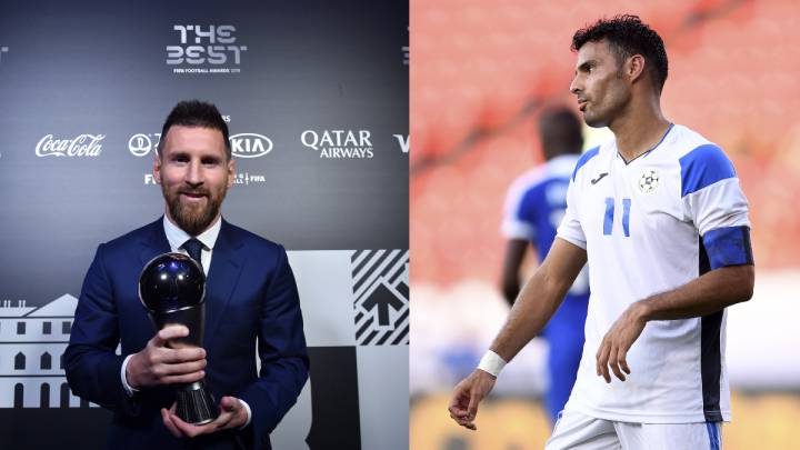 El capitán de la Selección de Nicaragua habría votado por Lionel Messi, pero el propio volante desmintió su participación en dicha votación en The Best.