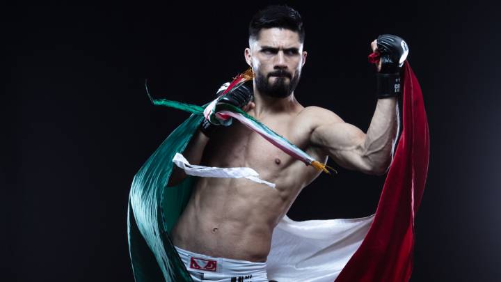 Horacio Gutiérrez, peleador de Combate Américas.