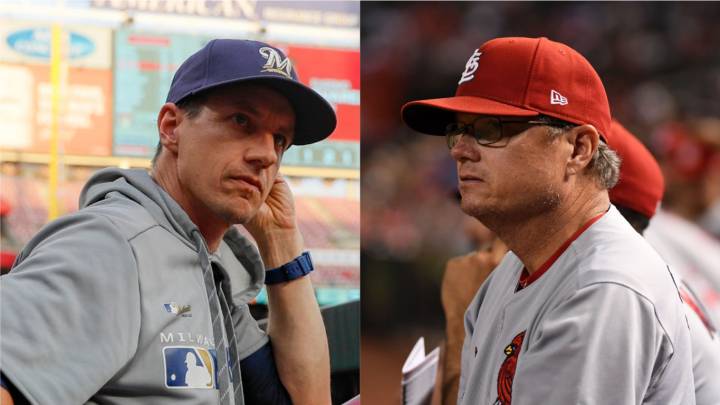 Craig Counsell y Mike Shildt