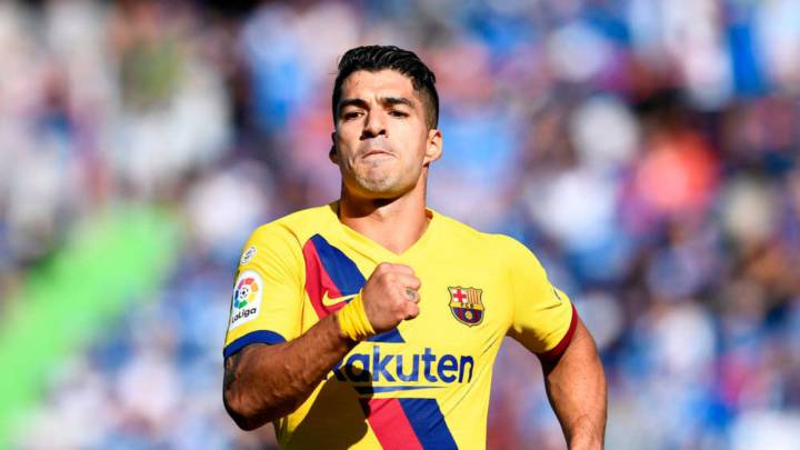 Una combinación inusual abrió el marcador en el Getafe vs Barcelona. Marc-André ter Stegen asistió a Luis Suárez para poner el 0-1 en el Coliseo.