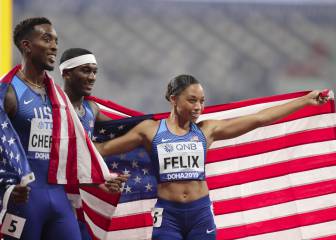 La atleta que rompió récord de Bolt en Mundial de Atletismo