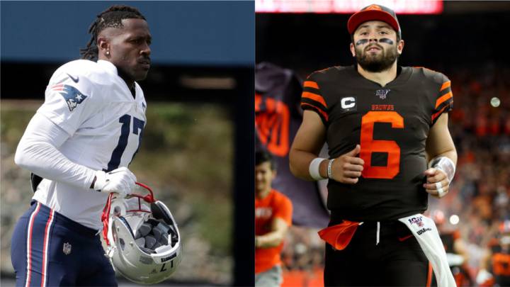Antonio Brown suma a Mayfield a su lista de enemigos