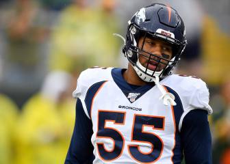 Broncos pierden a pareja de Von Miller con la baja de Chubb