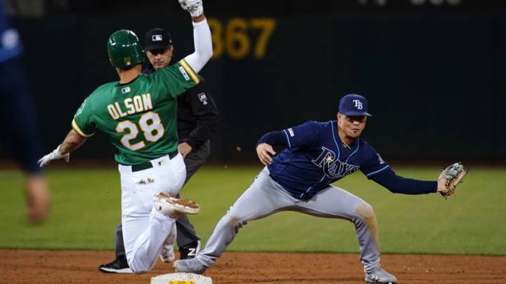 Rays y Athletics se enfrentan desde el Oakland Coliseum, en una batalla en la Liga Americana, en dónde el equipo que pierda se termina yendo a su casa.