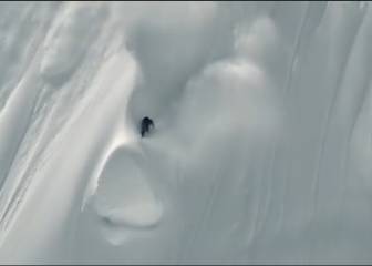 Infartante descenso del Snowboarder, Travis Rice