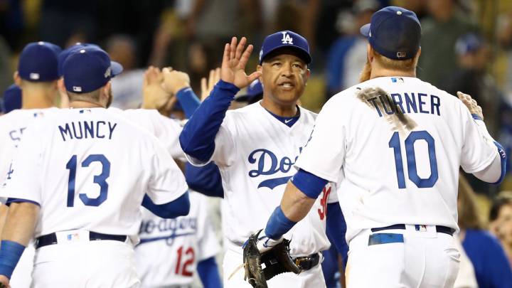 Dave Roberts en la NLDS contra Nationals
