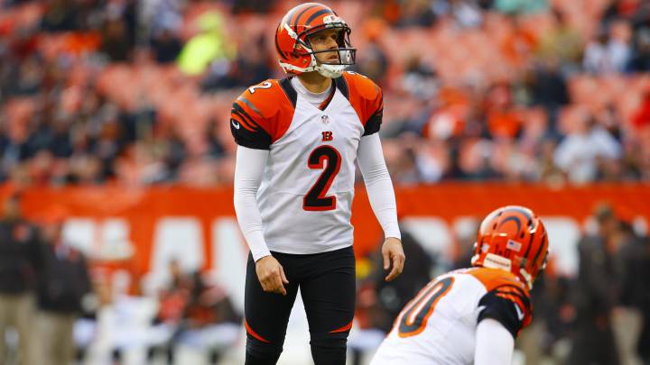Mike Nugent con Bengals
