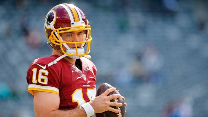 Colt McCoy con Redskins
