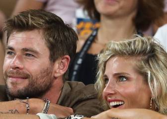 Chris Hemsworth y Elsa Pataky tienen una cita en la UFC 243