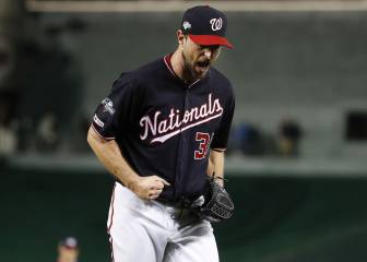 Scherzer domina a Dodgers; Nationals fuerzan el juego 5