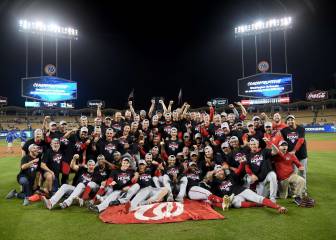 Washington sorprende en LA y avanza a su primer NLCS