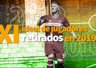 Schweinsteiger lidera el once de los jugadores retirados en 2019