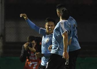 Brian Rodríguez de LAFC le da el triunfo a Uruguay sobre Perú
