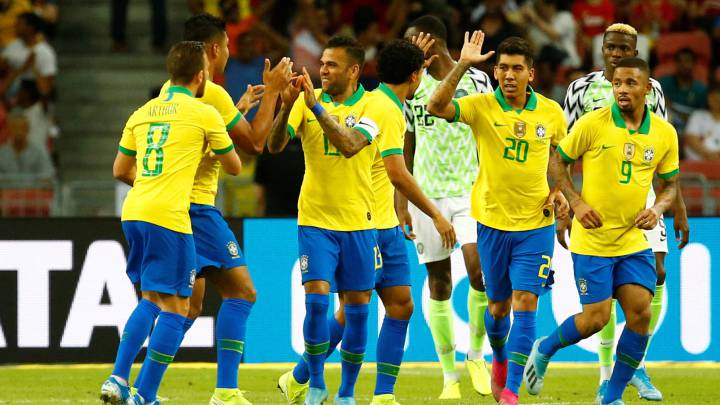 Brasil sufre ante Nigeria y pierde a Neymar por lesión