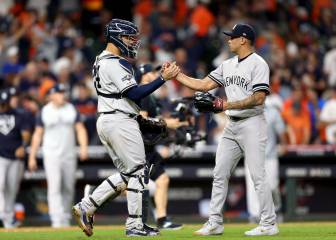 Yankees pegan primero; blanquean a Astros en Houston