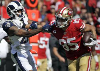 Defensa de 49ers preserva el invicto en Los Angeles