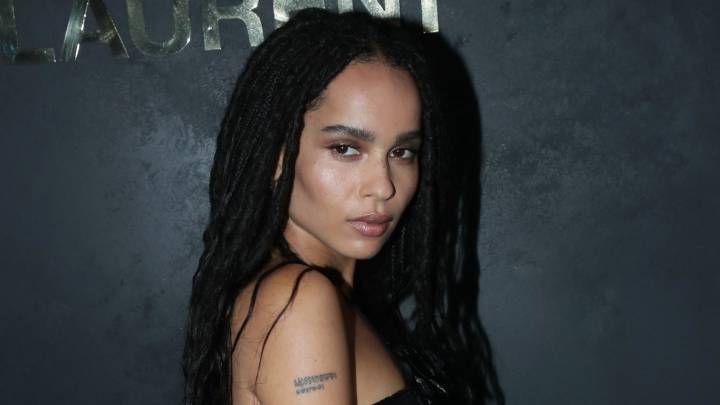 Zoe Kravitz en elParis Fashion Week. Paris, Francia. Semptiembre 24, 2019.