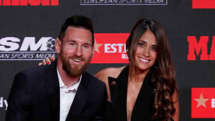La felicitación de Antonela a Messi por su sexta Bota de Oro