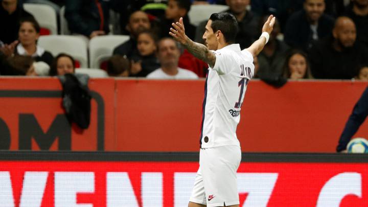 ¡Di María está encendido! Su segundo gol es una obra maestra