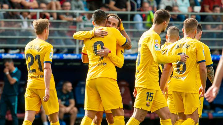Griezmann-Messi- Suárez le dan la victoria a Barcelona ante Eibar