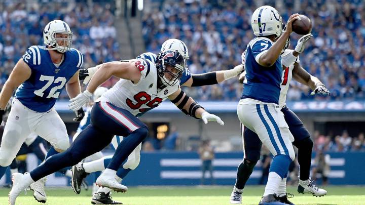 Jacoby Brissett pasó para 4 TD