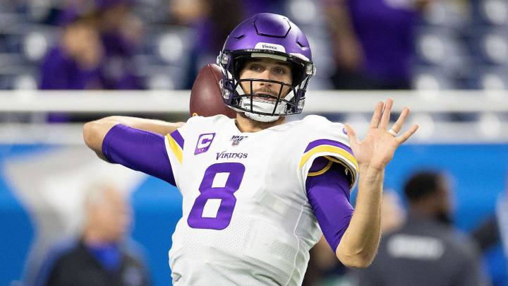 Kirk Cousins ante Detroit Lions