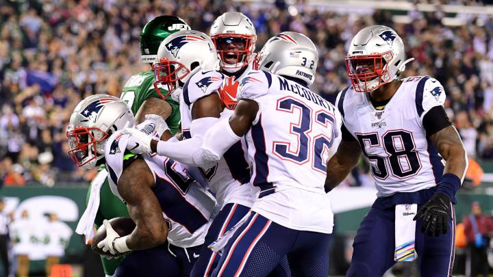 Defensiva de Patriots contra Jets