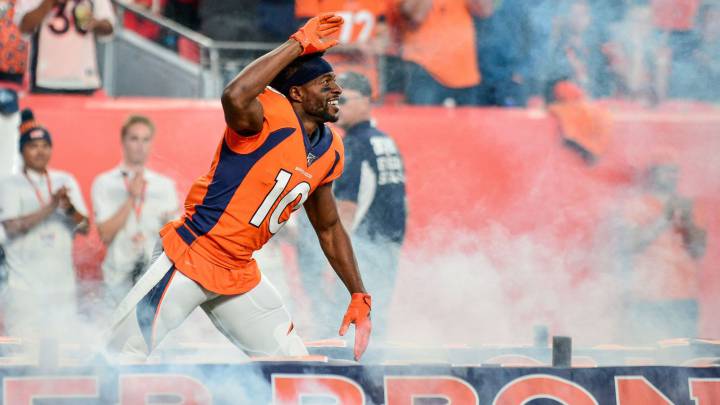 Emmanuel Sanders con Broncos