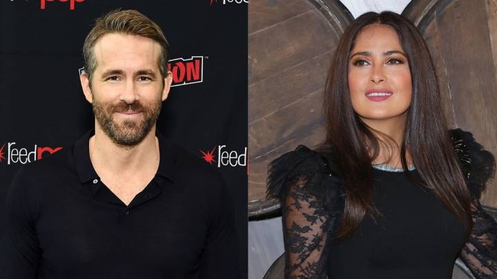 Salma Hayek se burla de Ryan Reynolds en su cumpleaños