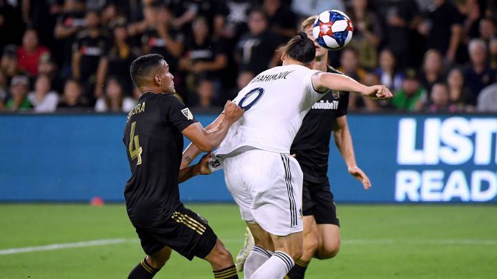 Partido entre LAFC y LA Galaxy en postemporada de MLS