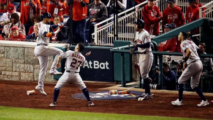Astros en Serie Mundial contra Nationals
