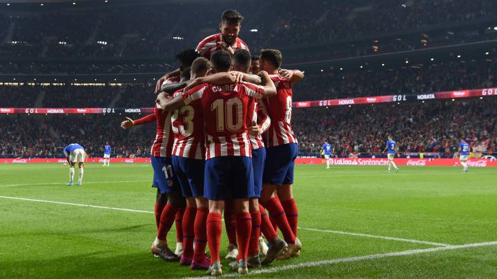 Saúl Ñíguez y Álvaro Morata hicieron los tantos con los que el Atlético de Madrid doblegó en casa al Athletic de Bilbao, dentro de la fecha 10 del Fútbol Español.