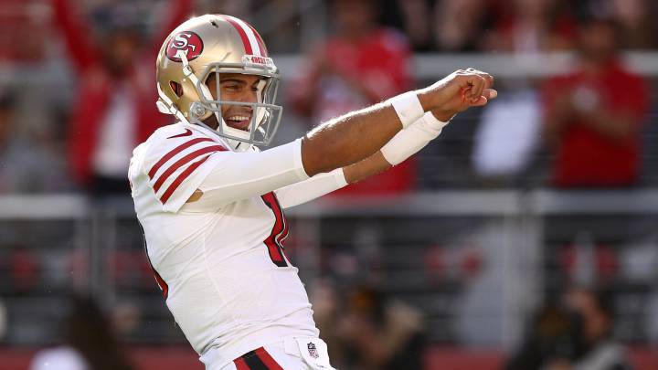 Jimmy Garoppolo con 49ers