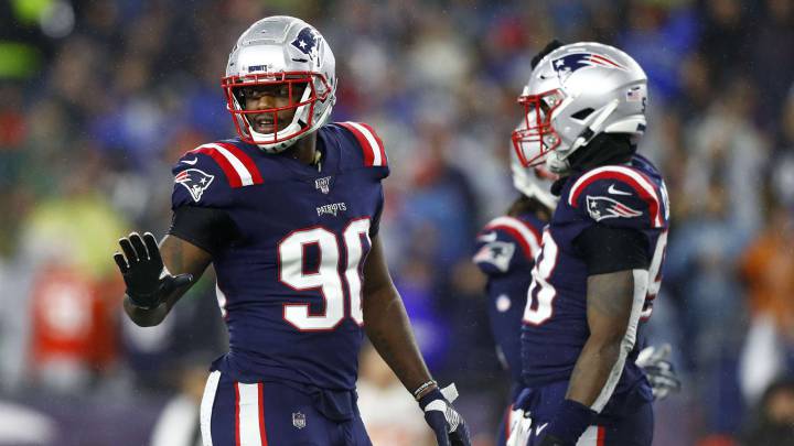Defensiva de Patriots contra Browns