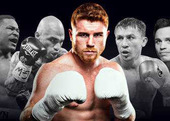 Los 50 peleadores que han caído ante el Canelo Álvarez