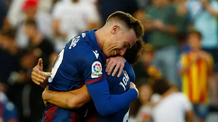 Levante le remonta a Barcelona y se queda con los tres puntos