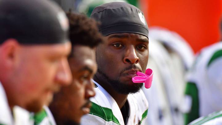 Le'Veon Bell en la banca
