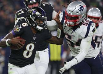 Jackson se roba el show y el invicto de los Patriots