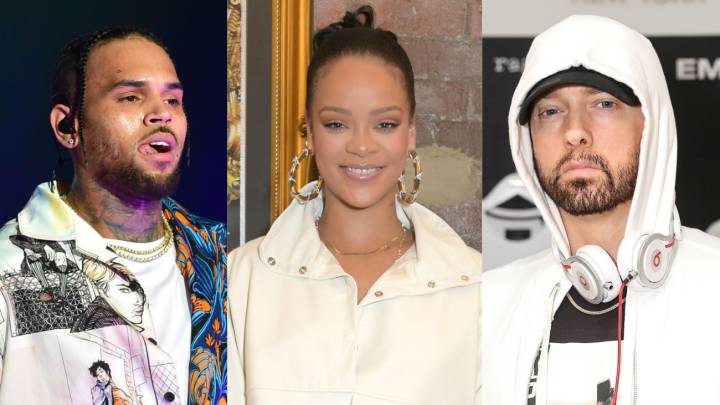 Eminem apoya la agresión de Chris Brown a Rihanna