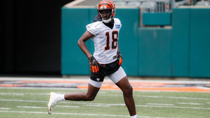 AJ Green entrena como parte de su recuperación